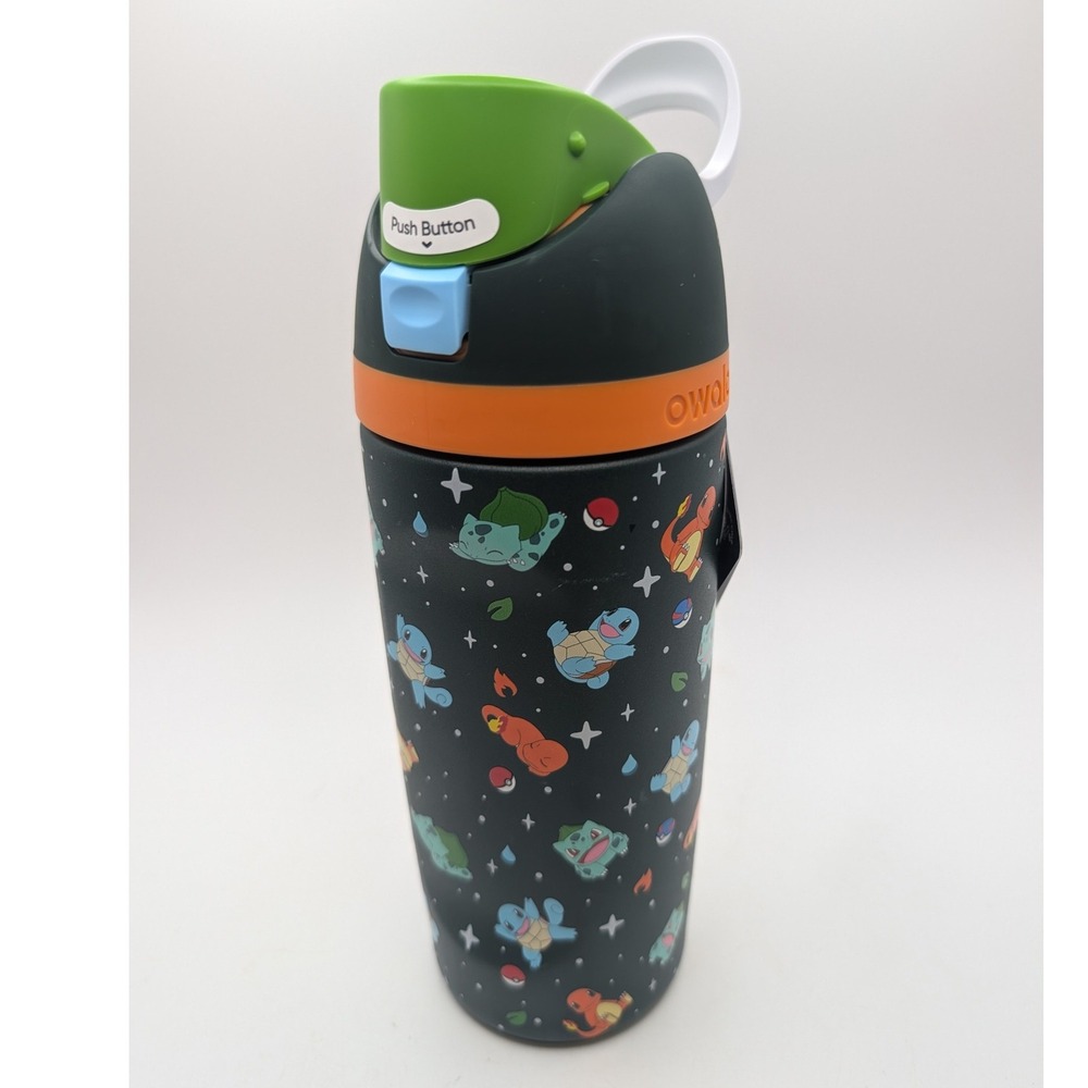 Pokemon x Owala Free Sip Water Bottle 16 Oz Kanto Region First Partners NEW